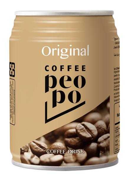 بيبو قهوة مثلجة-ساده 240 مل - Peopo Original Coffee 240 ml