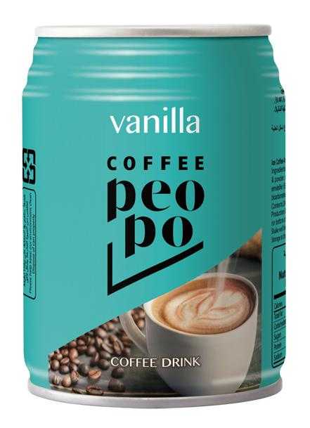 بيبو قهوة مثلجة - فانيليا 240 مل - Peopo Vanilla Coffee 240 ml