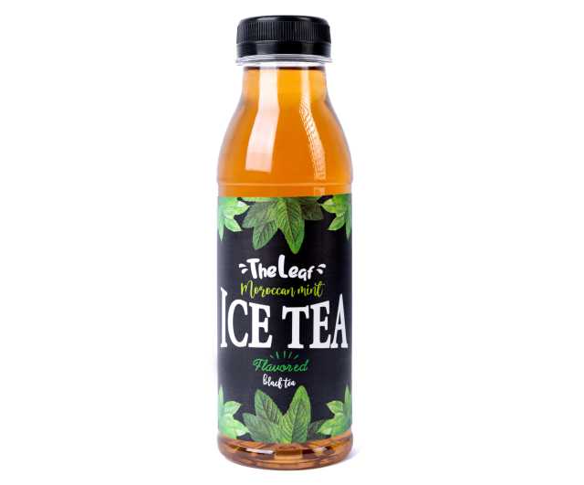 شاي مثلج بالنعناع المغربي 370مل - The Leaf Moroccon Mint Ice Tea 370ml