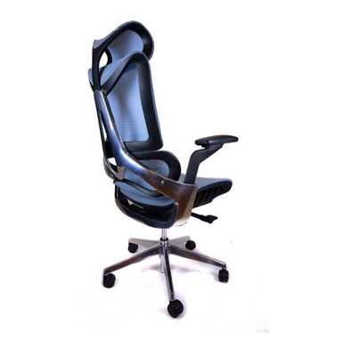 Luxury executive office chair swivel ergonomic office chairs blue