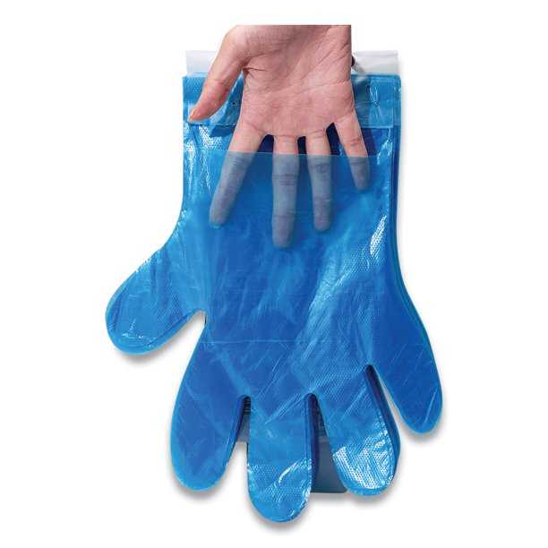 over gloves blue / جوانتى فحص
