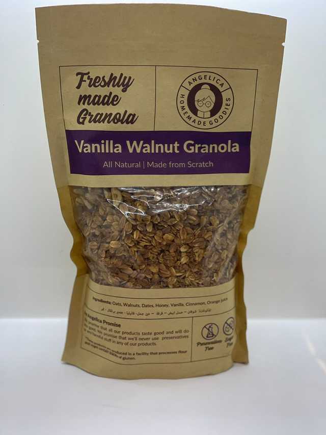 Vanilla Walnut Granola 450 G