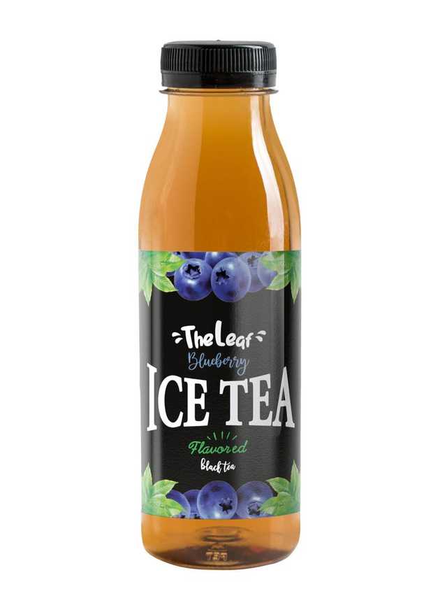 The leaf Blueberry Iced Tea - شاي مثلج بالتوت الأزرق