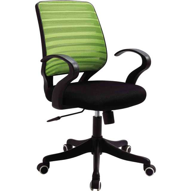 Mesh office chair Computer chair Comfortable Ergonomic Swivel Mesh chair black&green