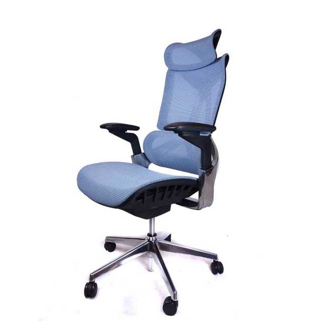 Luxury executive office chair swivel ergonomic office chairs blue