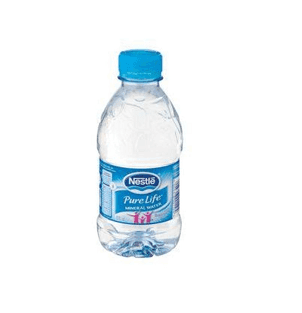 كرتونة زجاجات مياه نيستله بيور لايف 0.330 لتر
