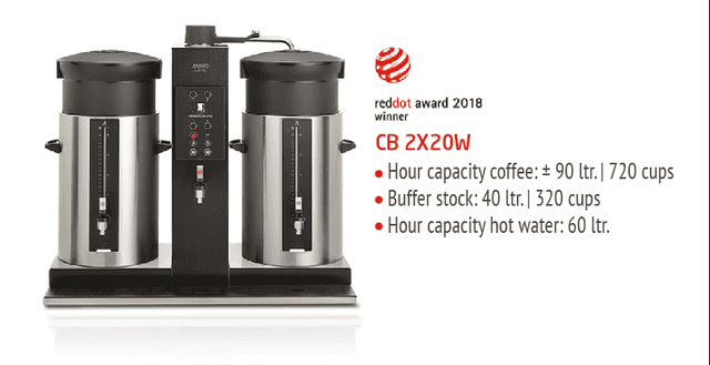 Animo CB2X20 Coffee Maker- ماكينة صنع القهوة