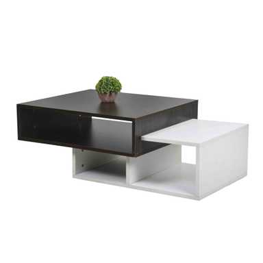 white&black coffee table