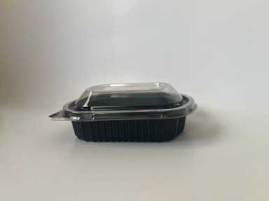 علبة وجبات 16 اونز بغطاء شفاف  Meal Box with a transparent lid