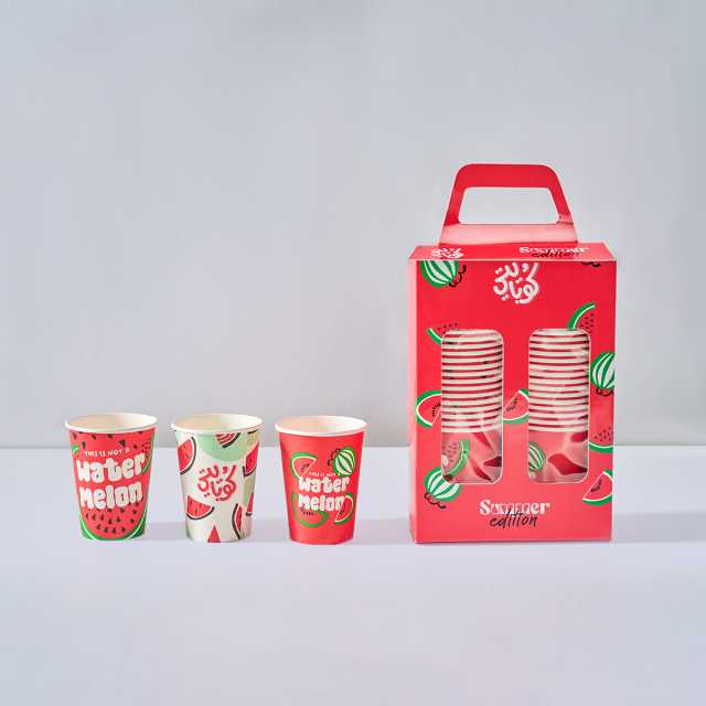 50 Not A Watermelon Paper Cups - 9 oz