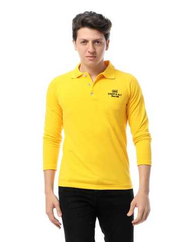 Polo t-shirts long sleeve - تيشيرت بولو كم طويل