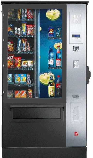 SNACKS & COLD DRINKS VENDING MACHINE ( COMBI )