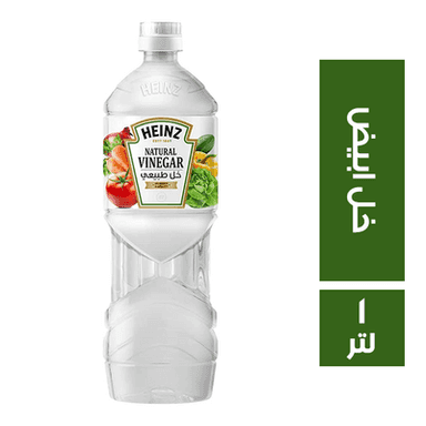 هاينز خل ابيض طبيعي - 1 لتر (بالتة 12 زجاجة)