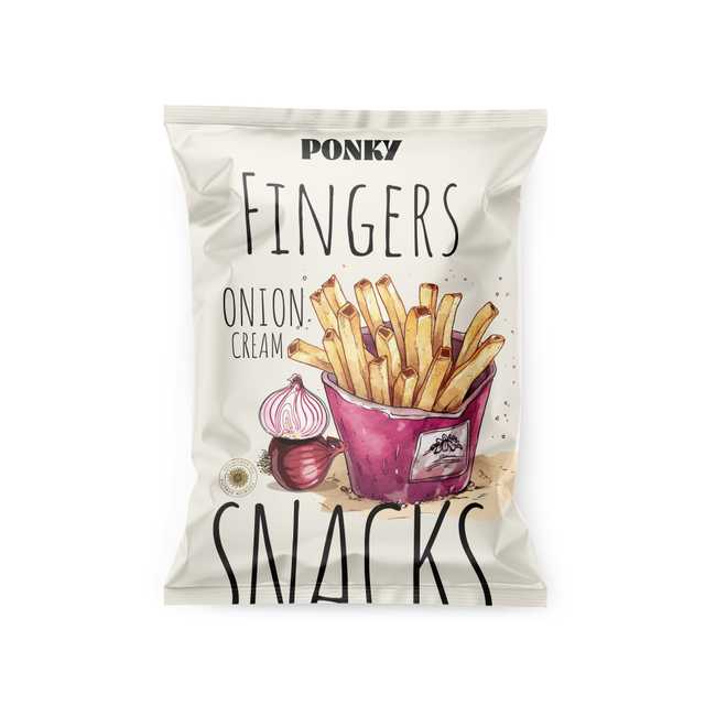 بونكى فينجرز سناكس  60 جم	   PONKY FINGERS 60 GM     -    مصر