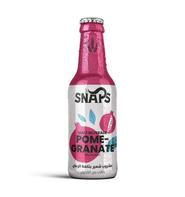 سنابس مشروب شعير  250 مل زجاج	snaps malt peach 250 ml    -    مصر