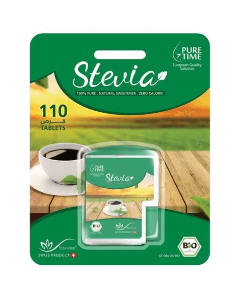 بيور تايم ستيفيا محلى طبيبعى    	PURE TIME STEVIA    -   سويسرا