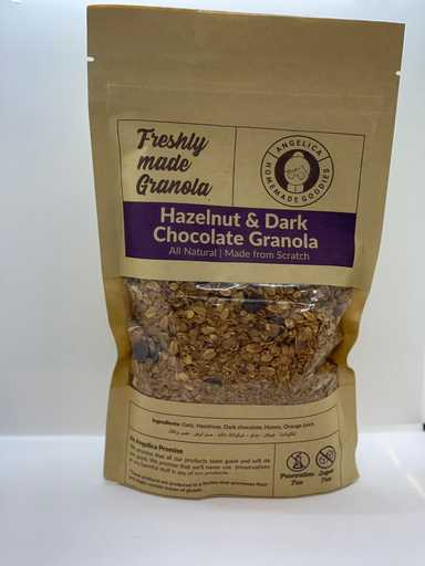 Hazelnut & Dark Chocolate Granola 450 G