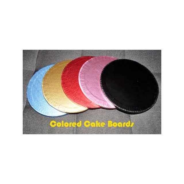 Colored cake boards - قواعد كيك الوان
