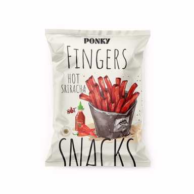 بونكى فينجرز سناكس  60 جم	   PONKY FINGERS 60 GM     -    مصر