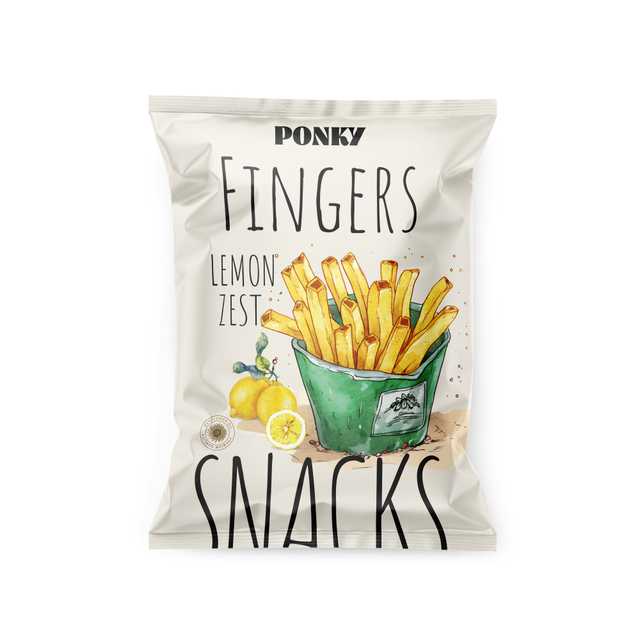 بونكى فينجرز سناكس  60 جم	   PONKY FINGERS 60 GM     -    مصر