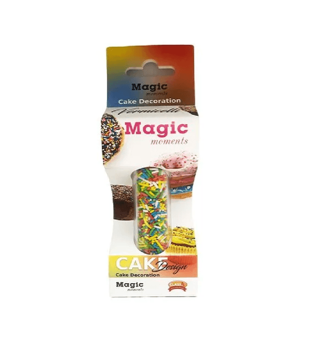 ماجيك مومنت فارمسيل 30 جم	MAGIC MOMENTS CAKE DECORATION VERMICELLI 30 GM   -   مصر