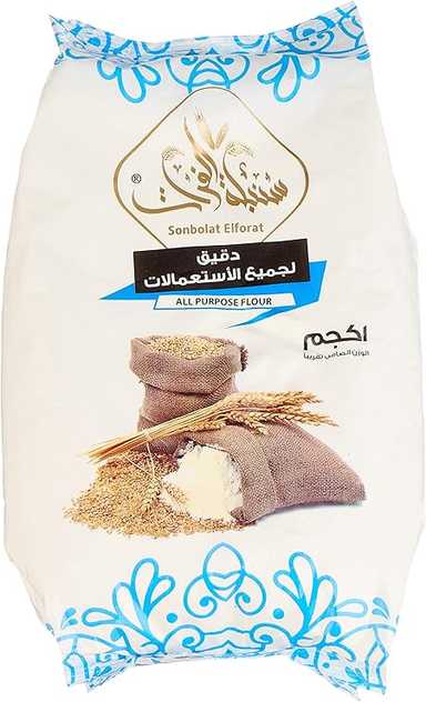 خباز الفرات دقيق 1 كجم   	el forat flour 1kg    -   مصر