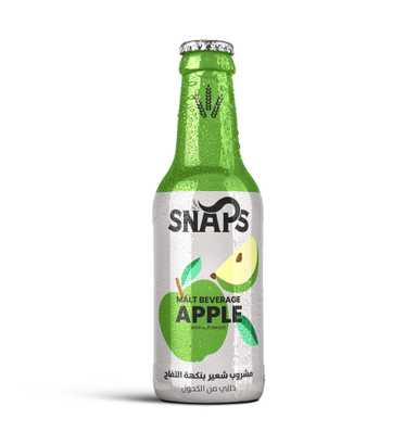 سنابس مشروب شعير  250 مل زجاج	snaps malt peach 250 ml    -    مصر