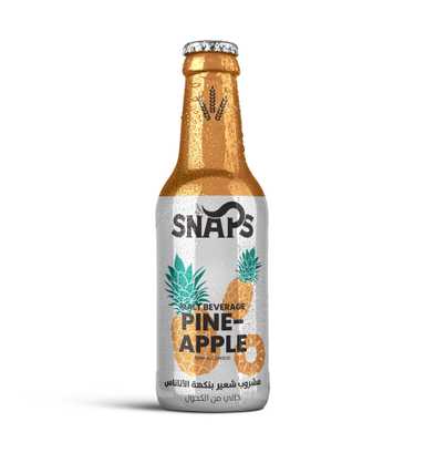 سنابس مشروب شعير  250 مل زجاج	snaps malt peach 250 ml    -    مصر