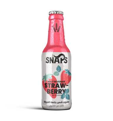 سنابس مشروب شعير  250 مل زجاج	snaps malt peach 250 ml    -    مصر