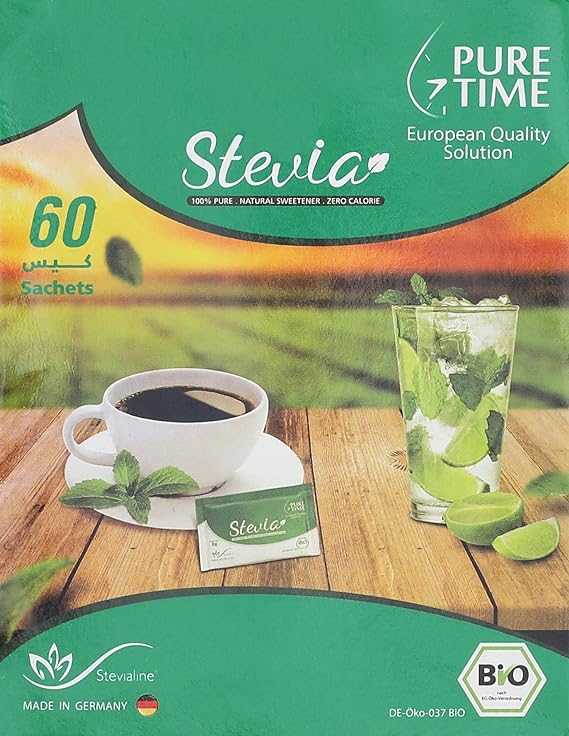 بيور تايم ستيفيا محلى طبيبعى    	PURE TIME STEVIA    -   سويسرا