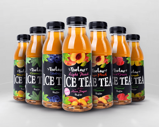 The leaf Lemon Iced Tea - شاي مثلج بالليمون