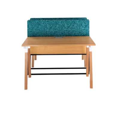 Patio Beige Modern Wood Workstation