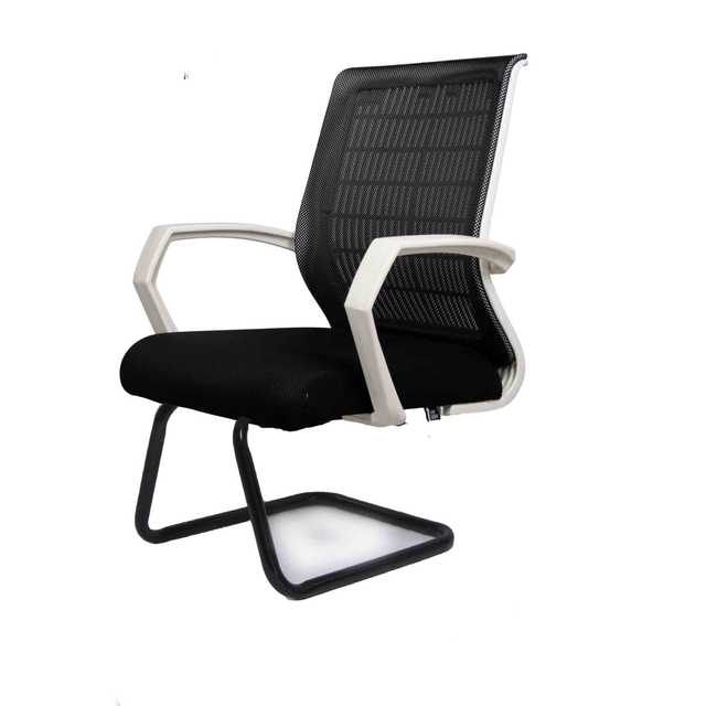 Waiting Office Chair white&black