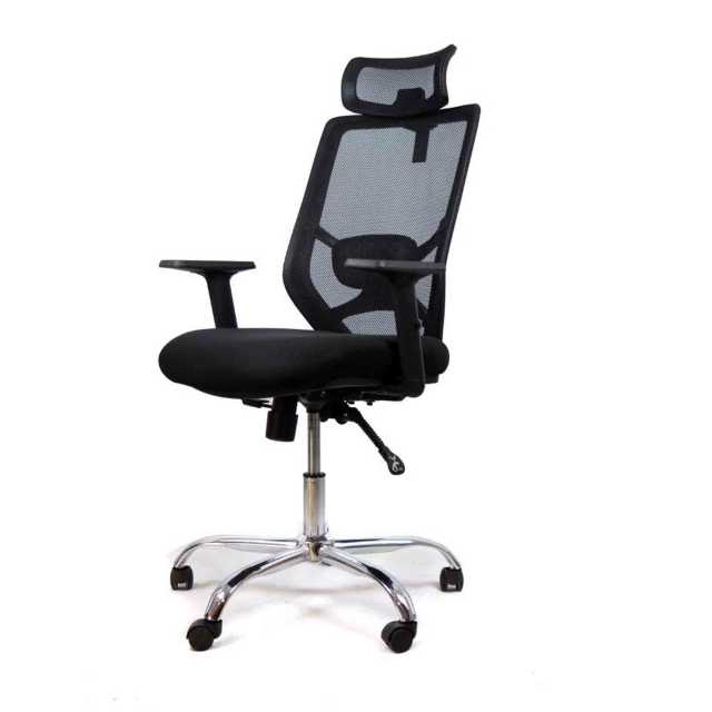 Manager Chair Full Black