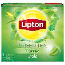 ليبتون شاي اخضر 100 فتله