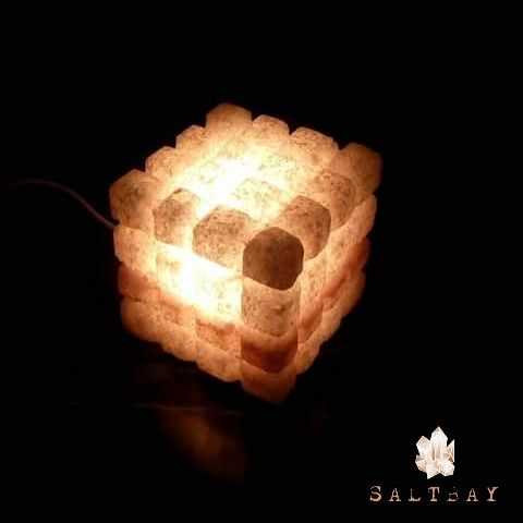 SQaare Saltlamp