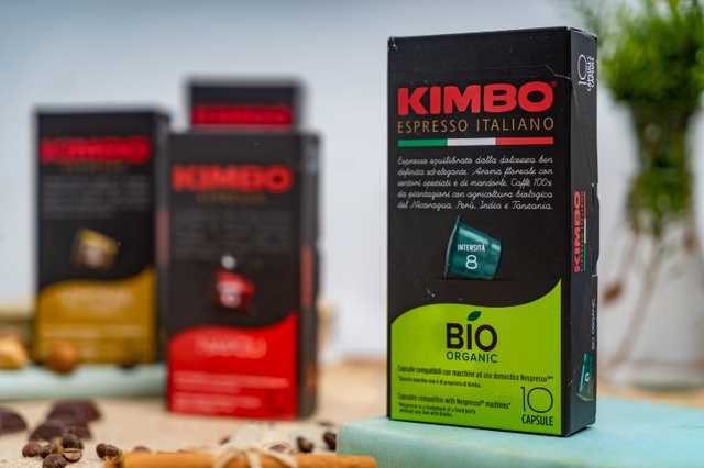 Kimbo Bio-Organic Capsule - 10 Pcs - Nespresso Compatible Capsules - كبسولات قهوة كيمبو أرجانيك
