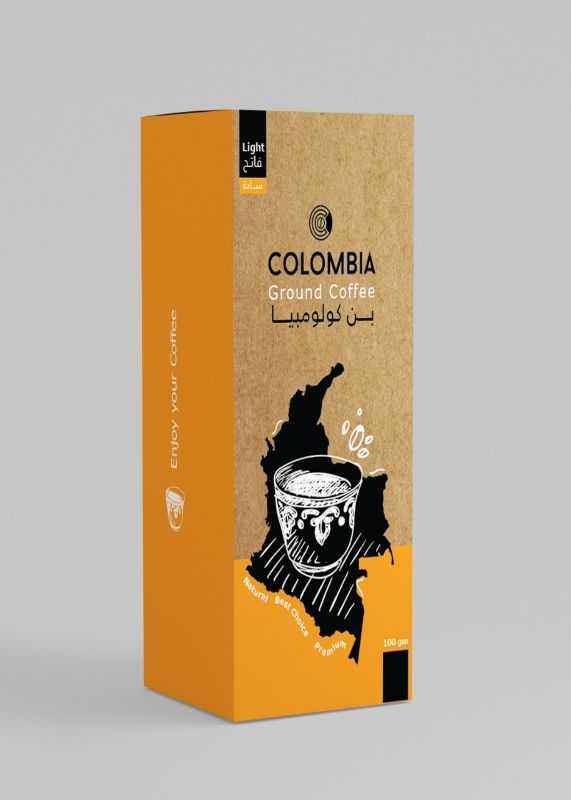 Colombia Coffee light - قهوة كولومبيا فاتح ساده