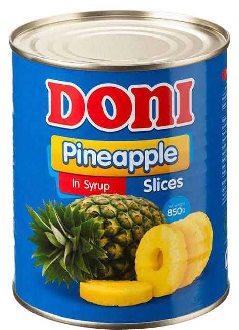 Canned Doni Pineapple - أناناس دونى معلب