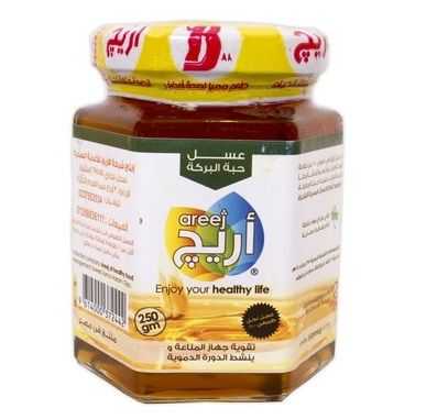 Areej honey 250 gm -  اريج عسل حبة البركة 250 جم
