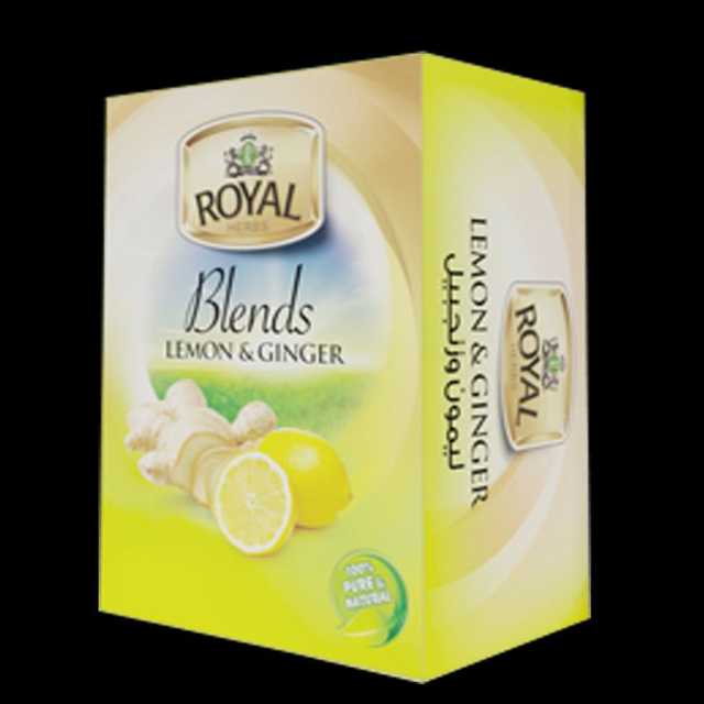 Royal Lemon & Ginger- ليمون وزنجبيل رويال