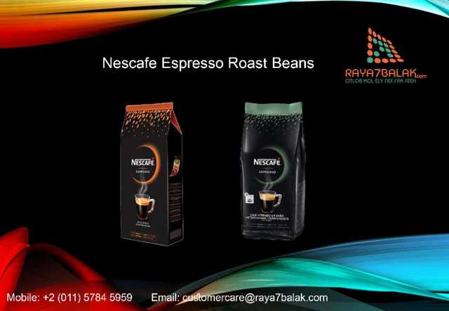 nescafe espresso roast beans
