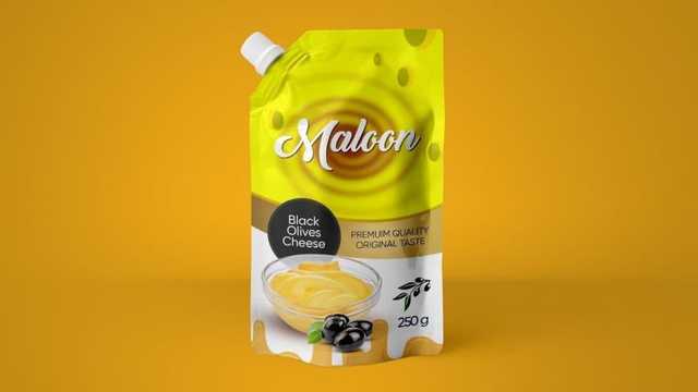 Maloon Cheese Black Olives
