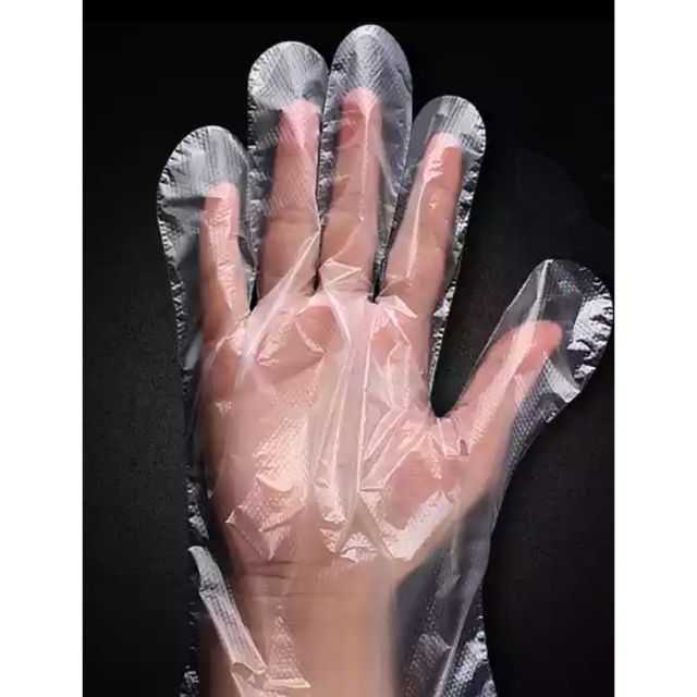 Disposable transparent Gloves - جوانتي شفاف