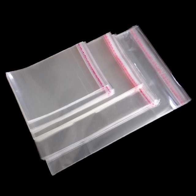 Transparent plastic bag - اكياس شفافة