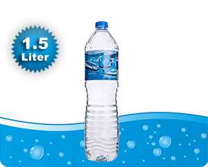 Water 1.5 Liter - زجاجة مياه 1.5 لتر