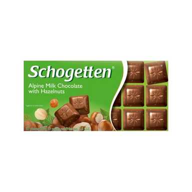 Schogetten chocolate 18 pieces 100 grams - شوكولاتة شوجتين 18 قطعة 100 جرام